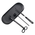 thumbnail image 2 of Extintor de de material acero inoxidable, tijeras para mecha, bandeja para extractor de , de herramientas para , negro Colco Vela Wick Trimmer, 2 of 7