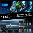 thumbnail image 3 of Car Air Freshener, 5 Scents, 10 Refills, Smart car Air Freshener for Vent Clips, Auto On/Off, Three Spray Modes, Car Fresheners Long Lasting (1Pack), 3 of 8