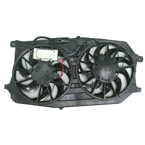 Agility Auto Parts 6018128 Dual Radiator and Condenser Fan Assembly for Ford, Mercury Models