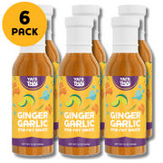 Yai's Thai Sauce Ginger Garlic 12oz, 6-pack