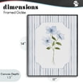 thumbnail image 4 of Stupell Industries Cottage Soft Blooms & Stripes Black Framed Giclee Art, 11 x 14, by Tava Studios, 4 of 8