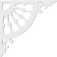 thumbnail image 3 of 5/8"W X 14"D X 14"H Wagon Wheel Architectural Grade PVC Bracket, 3 of 11