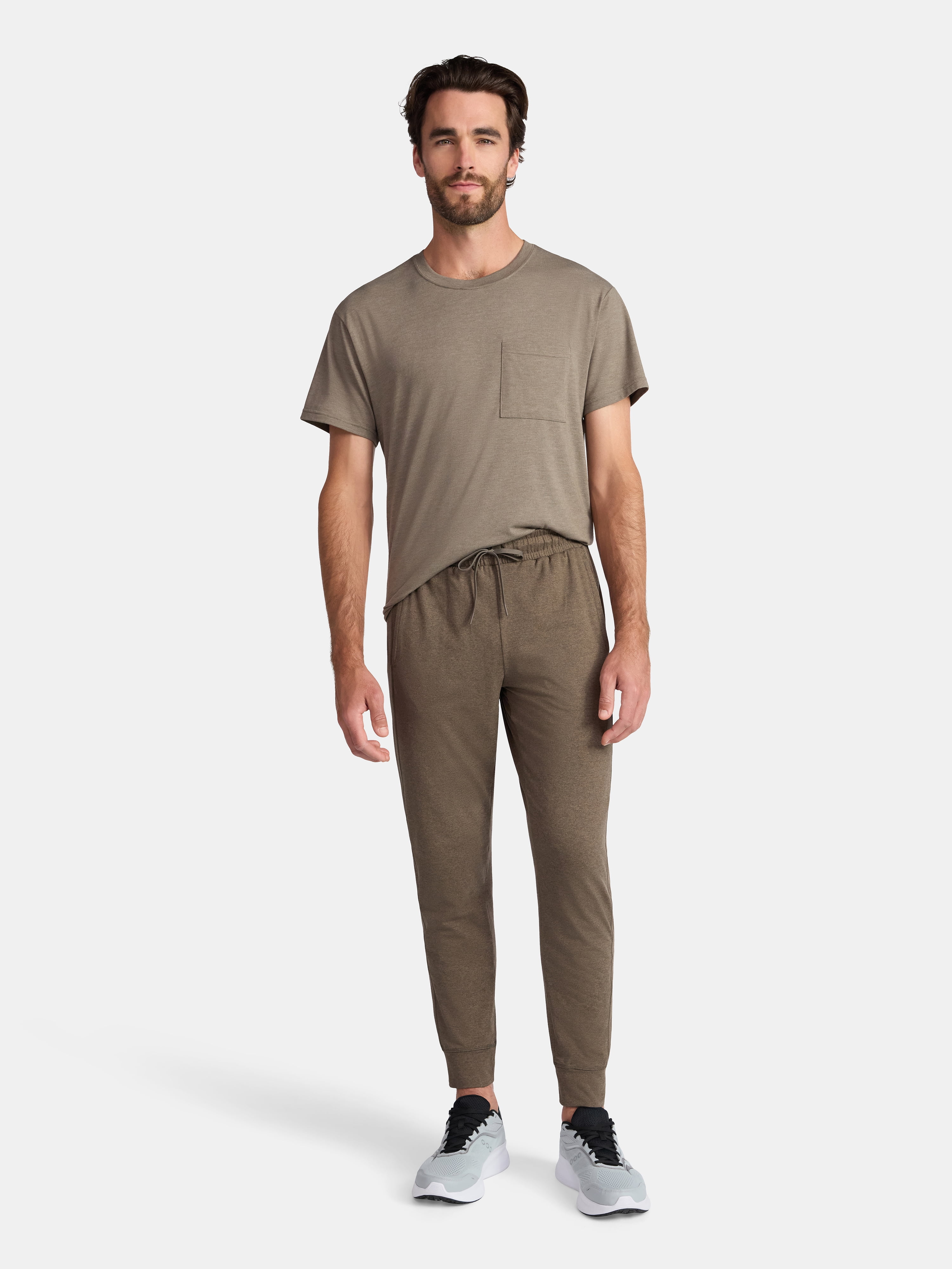 Athletic Works Men's and Big Men's ButterCore Soft Jogger Pants, Sizes XS-5XL