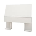 thumbnail image 3 of Nexera Ensemble de Chambre 4 Pcs avec Cadre de Lit, Tête de Lit, Table de Nuit et Commode en SimpleBlanc, 3 of 8