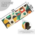thumbnail image 5 of Yayeee Runner Rug for Bedroom 2'x6' Machine Washable Hallway Non Slip Mat, Beige Geometric, 5 of 8
