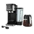 thumbnail image 1 of Ninja  Hot & Iced Coffee Maker, DualBrew Compatible with K-Cups & 14-Cup Drip Coffee Maker, Single-Serve, Black  CFP105CO (Refurbished) Excellent Condition, 1 of 5