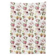 thumbnail image 3 of Ambesonne Vintage Tablecloth Rectangular Table Cover, Colorful Retro Teapots, 60"x84", Multicolor, 3 of 4