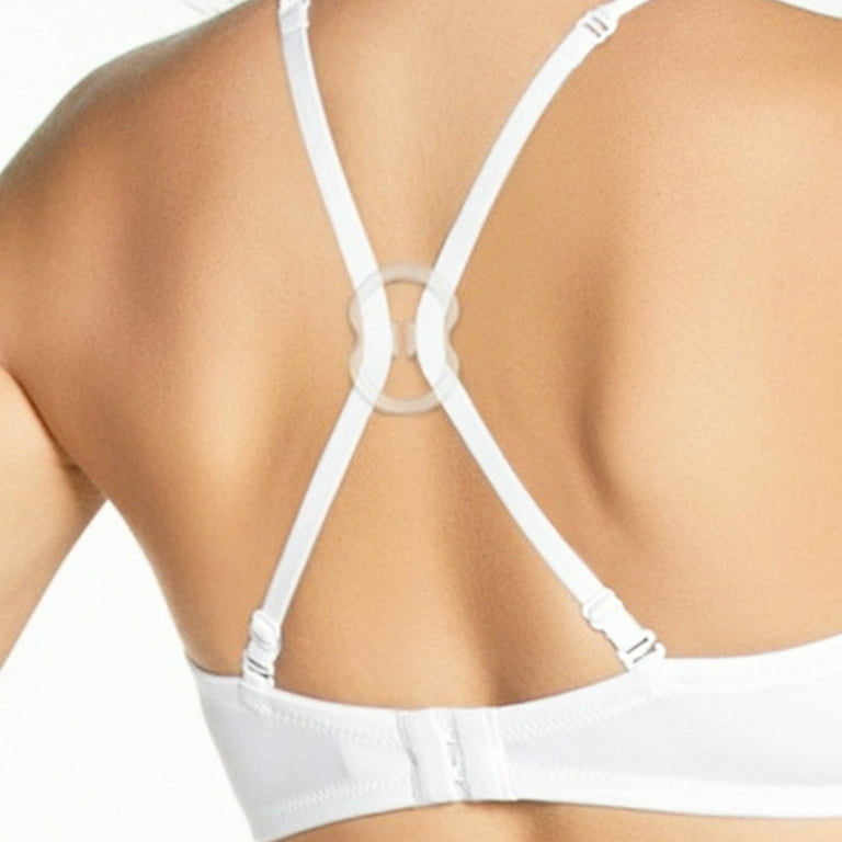 Buy Glus Women Polypropylene Bra Strap Clips,Pack Of 3,Bra Clips for Straps,Racerback  Conceal Straps for Cleavage Control, Size-Free,Shape-Diamond,Size-Free,  Color- White,Black,Beige at
