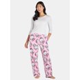 thumbnail image 2 of Hello Kitty Women's Poses Allover Print Lounge Pants, Sizes XS-3XL, 2 of 5