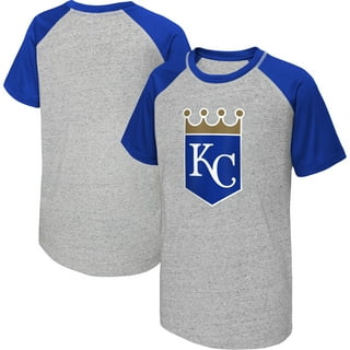 Girls Toddler Soft As A Grape Pink Kansas City Royals Ruffle Collar T-Shirt