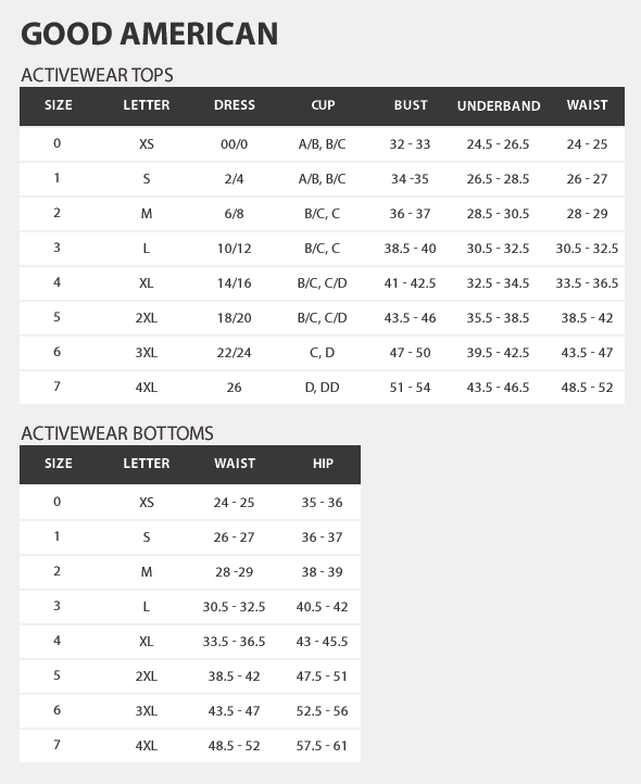 Good american sports bra sizing Clearance