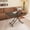 Black, variant on Harmie Adjustable Folding Table, 39.37 x 23.62 x 29.92 Inches, Manual Gas-Lift Height Adjustment, Caster Wheels, Black