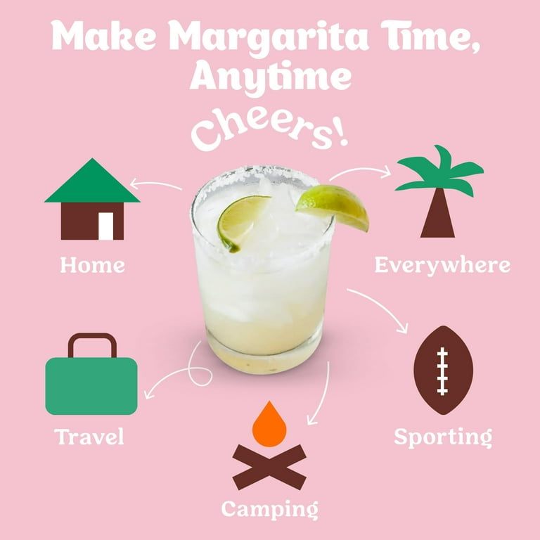 Craftmix Classic Margarita, Makes 12 Drinks, Skinny Margarita