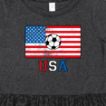 thumbnail image 4 of Inktastic USA Soccer Girls Toddler Dress, 4 of 5