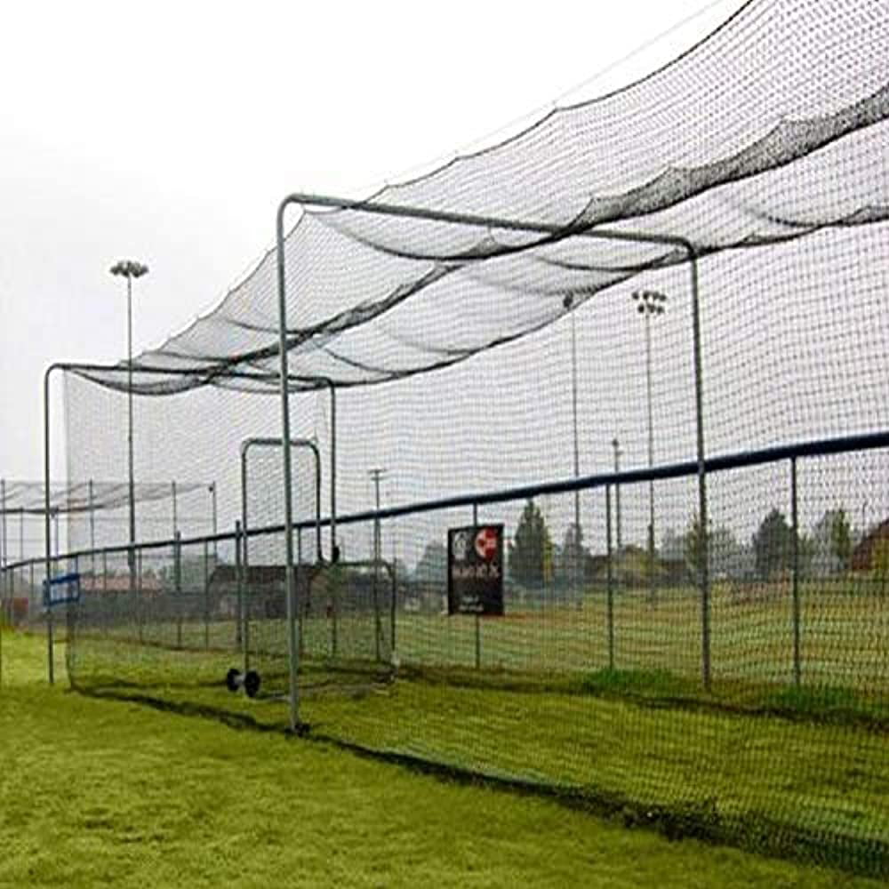 Batting Cage Net 14' x 14' x 70' #42 HDPE Heavy Duty Baseball Softball Netting