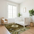 thumbnail image 7 of Addison Rugs Mayfield Premium Machine Washable Transitional Tribal Brown Rectangle Rug, 8' x 10', 7 of 7