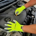 thumbnail image 2 of Handcrew 8Pk Hi Viz PU Coated Glove, 2 of 4
