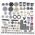 thumbnail image 1 of Soporte de cojinete de volante de pista, accesorios técnicos, engranaje, coche, robot, juguete, bloques de construcción, juego de piezas para niños, 1 of 6
