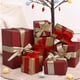 thumbnail image 1 of Adornos navideños, cajas de regalo para adornos navideños, cajas de regalo para debajo del árbol de Navidad, accesorios de decoración para ventanas, cajas de regalo decorativas con cabeza apilada, 1 of 6