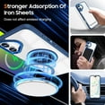 thumbnail image 2 of Cover for iPhone 16 Case with Ring Holder Magnetic Black Compatible with Magsafe Wireless Charger iPhone 16 Phone Case Clear Shockproof Rugged (Dark Blue), 2 of 14