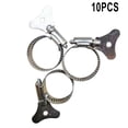 thumbnail image 2 of 10PCS Jubilee Clips Stainless Steel Hose Clip Hose Clamp Worm Drive Hose Clip, 2 of 5
