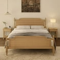 thumbnail image 1 of Solid Material & Better Sleep: French Provincial Style Rattan Bed, 1 of 10