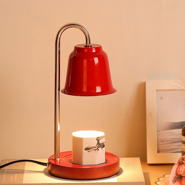 SuoKom Candle Warmer Dimmable Candle Metal Candle Melter Small and Large Candles Aromatic Candle Holders for Home Decoration
