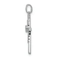 thumbnail image 2 of 14K White Gold Charm Pendant Diamond Round 1 10Ct. Cross, 2 of 4