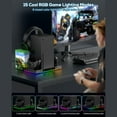 thumbnail image 2 of Estación de carga con ventilador de refrigeración para consola Xbox Series X y mando, kit de accesorios con 2 baterías de 1400 mAh, 2 of 10