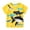 Boyshirts06-Yellow, variant on Newborn Boy Clothes Dinosaur Glow In The Dark Short Sleeve T Shirt For Boys Luminous Soft Cotton Cloyhes Dark Blue 6 Years