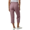 thumbnail image 4 of RQYYD Lightweight Capri for Women Cropped Casual Lounge Work Athletic Travel Pants with Pockets Quick Dry Summer Pants, 4 of 6