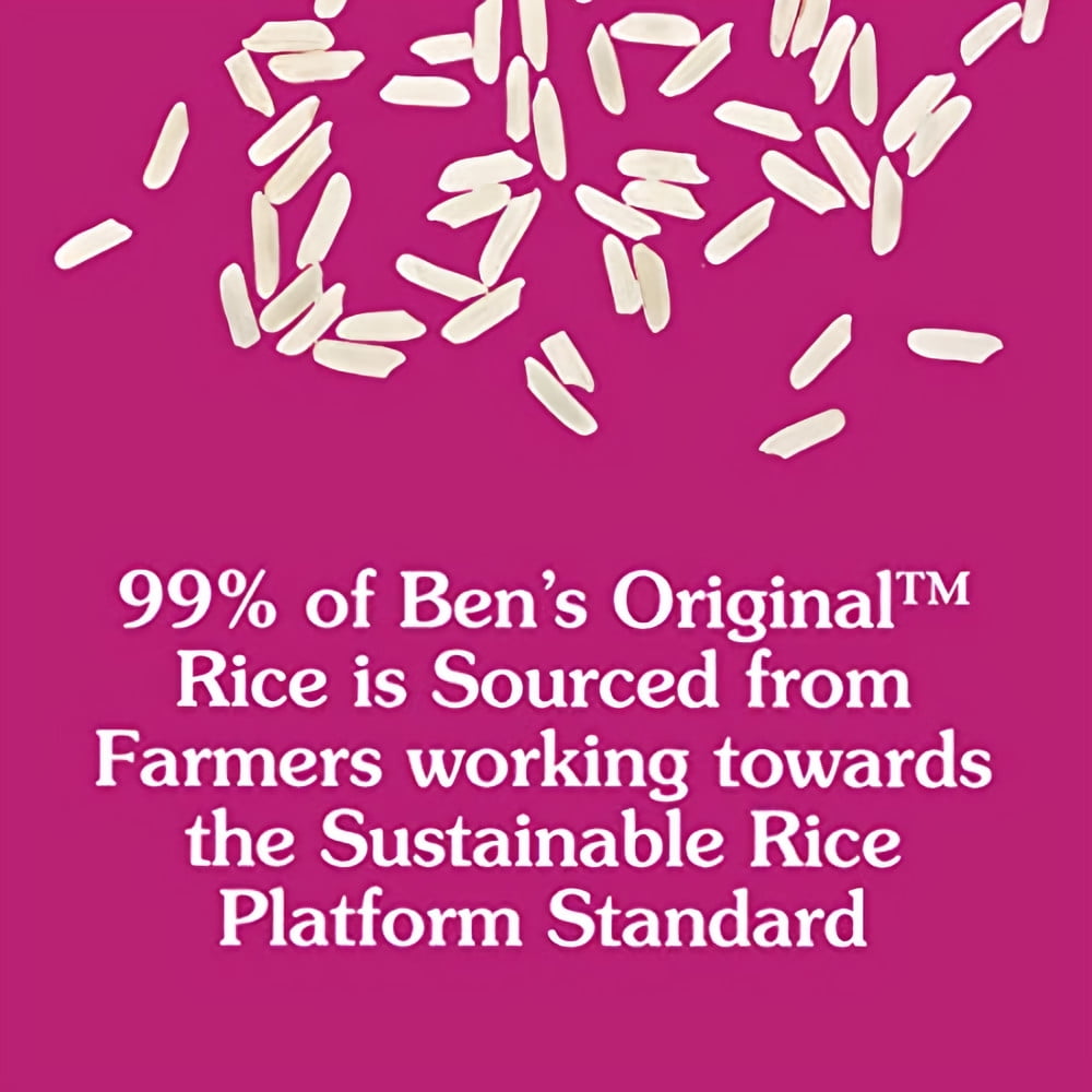 Ben's Original Ready Rice Butter and Garlic Flavored Rice Easy Dinner Side (Pack of 48)