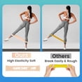 thumbnail image 5 of Resistance Bands for Working Out Exercise Loop Bands Workout Bands Set for Men Women Body Stretching, Crossfit Training, Home Workout, Physical Therapy, Booty Legs, Set of 5, 5 of 7