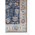 thumbnail image 4 of Momeni KARACKAR-9NVY2030 2 x 3 ft. Karachi Machine Made Traditional Rectangle Area Rug, Navy, 4 of 4