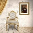 thumbnail image 3 of Nicolas de Largillière 19x24 Gold Ornate Framed and Double Matted Museum Art Print Titled - Andre Francois Alloys De Theys D'Herculais (1692-1779) (1727), 3 of 4
