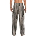 thumbnail image 3 of Balery Men'S Wooden Texture Pants,Sleepwear Pants,Pajama Pants,Pj Bottoms Drawstring And Pockets-Xx-Large, 3 of 9