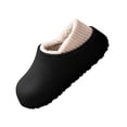 thumbnail image 2 of Slippers for Women Indoor, Fuzzy Slip-On House Shoes, Water Proof Waterproof Clogs Anti-Skid Sole, And Soft Lightweight Memory Foam, 2 of 3
