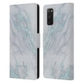 thumbnail image 1 of Head Case Designs Officially Licensed Nature Magick Marble Metallics Blue Leather Book Wallet Case Cover Compatible with Samsung Galaxy S20 / S20 5G, 1 of 6