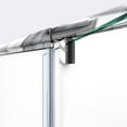 thumbnail image 6 of Flex 34-1/2 Inch D x 38-42 Inch W x 72 in H Semi-Frameless Pivot Shower Enclosure, 6 of 10
