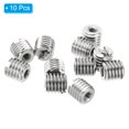 thumbnail image 3 of Unique Bargains Adaptateurs de Filetage Manchon Réducteur Écrou 10 Pcs M5x0.8 Mâle à M2x0.4 Femelle Réparation Insert Écrou 5mm, 3 of 7
