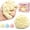 White, variant on Cream Squishy Stress Ball, Reshapable Scented Novelty Cake Squeeze Toy, Realistic Sensory Fidget for Kids & Adults, Party Favors & Holiday Gifts