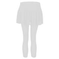 thumbnail image 4 of Breezora Women's Athletic Skirt with Built-in Shorts High Waist Pleated Tennis Skort for Running and Summer Activities XXL Size White, 4 of 9