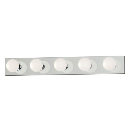 Maxim Lighting - Five Light Bath Vanity - Essentials-5 Light Contemporary Bath