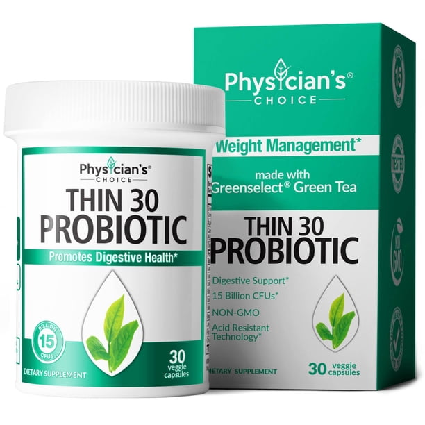 Physician's Choice Probiotics for Women and Weight Loss Pills, 30 Ct