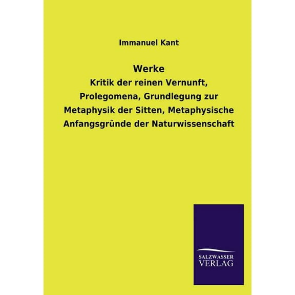 Werke (Paperback)