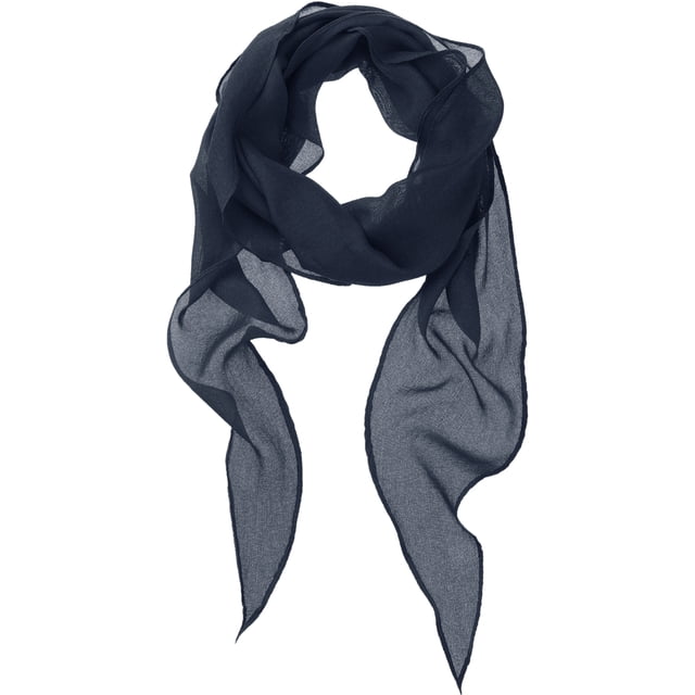 INSPIRAR CHIC Mujeres Bufandas Grandes Lisas, Chal de Gasa para Playa con Rombo Sólido para Hombres y Mujeres 175x50cm/68.9x19.7 pulgadas (LxW) Azul Marino