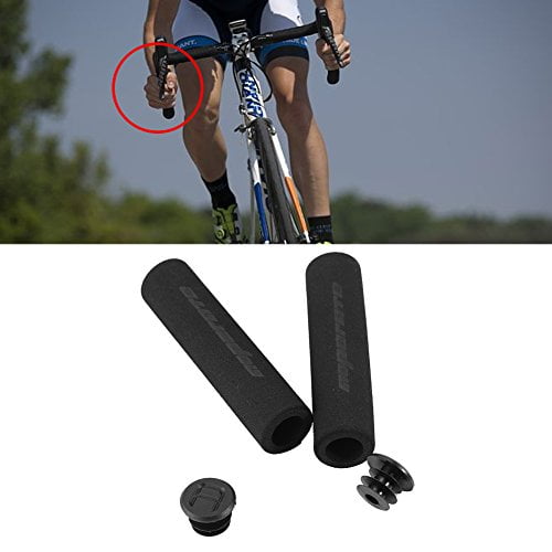 1 Pairs Soft Sponge Cycling Bike Bicycle MTB Handle Handlebar Bar End Grips
