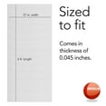 thumbnail image 2 of Resilia Premium Heavy-Duty Floor Runner for Hard Floors, Clear American Modern, 27" x 6', 2 of 9