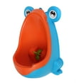 thumbnail image 2 of Children Frog Potty Toilet Training Bathroom Urinal For Kids Boys Pee Trainer with Aiming Target, 2 of 3