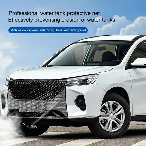 Bgsha Car Protective Net Barrier Mesh Cover Anti Insect Bugs Repellant Foldable Protective Net Barrier Air Radiators Protective Net